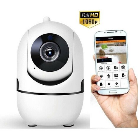 Camera de supraveghere iUni IP2611 Full HD, IP, Wireless, P2P, PT, slot card SD